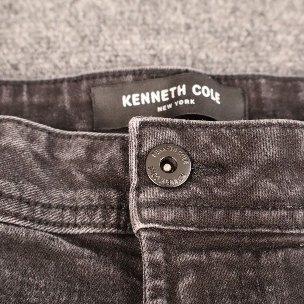 Kenneth Cole New York Men's Jeans 44x30 Regular Fit Dark Wash Denim